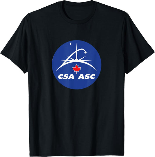 Canadian Space Agency - Agence Spatiale Canadienne T-Shirt - T-Shirt | Black