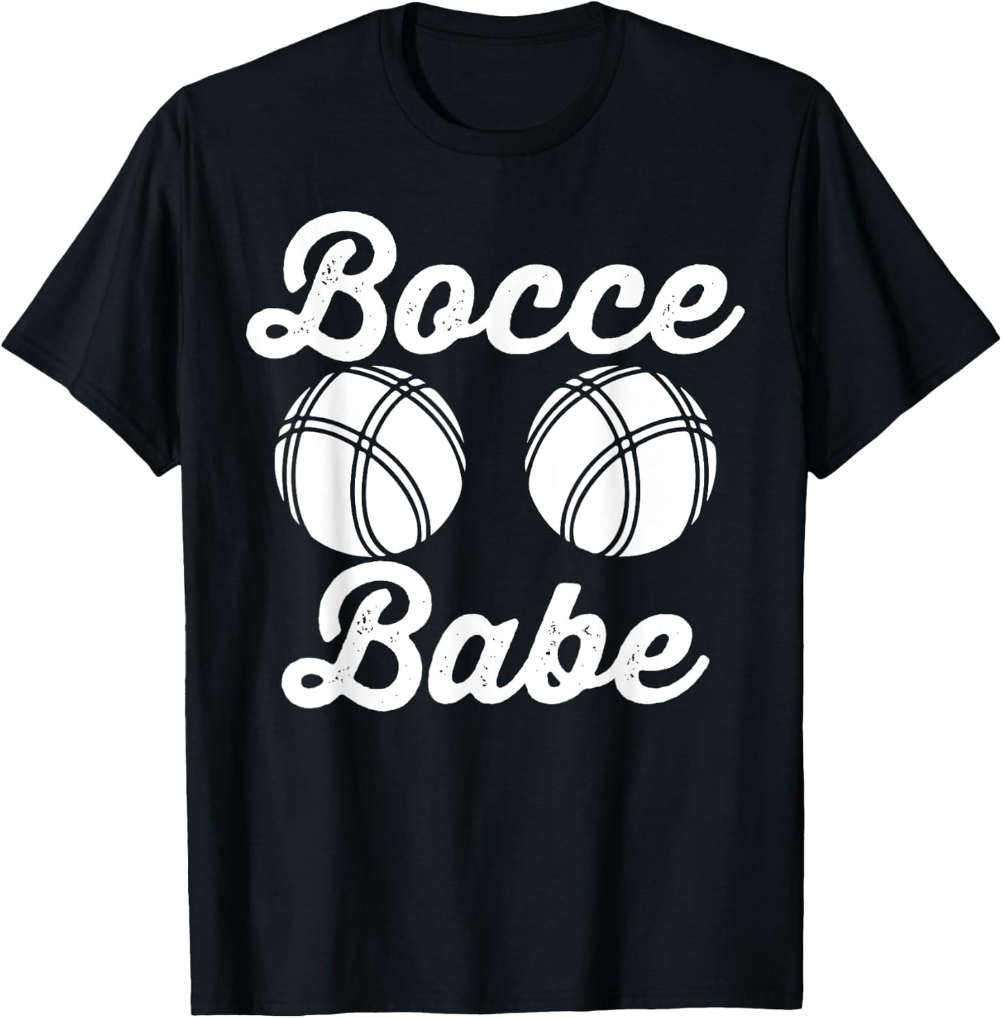 Bocce Ball Player Bocce Babe T-Shirt - T-Shirt | Black
