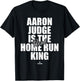 Real Home Run King Aaron Judge New York MLBPA T-Shirt - T-Shirt | Black