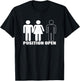 Position open - Male Female Male - Swingers T-Shirt - T-Shirt | Black