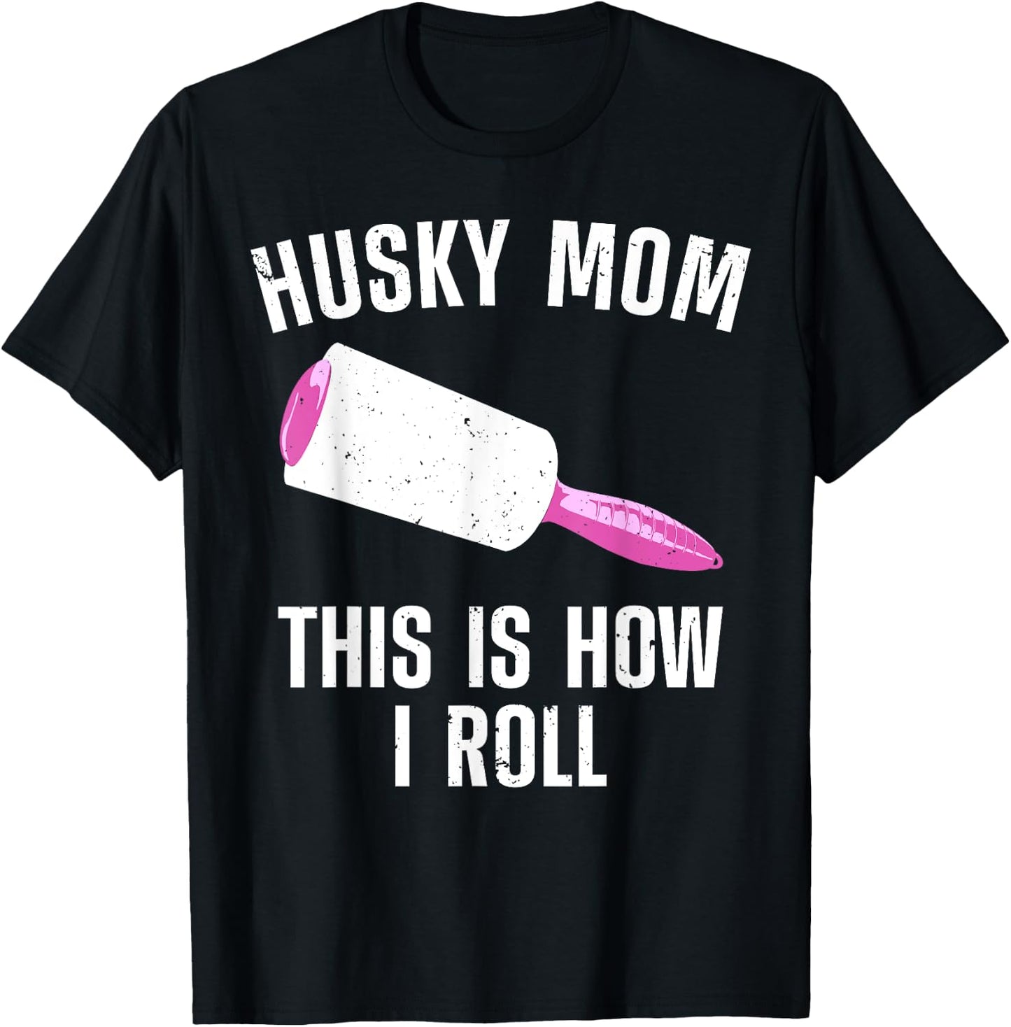 Best Husky Mom Girls Alaskan Siberian Huskies Dog T-Shirt - T-Shirt | Black