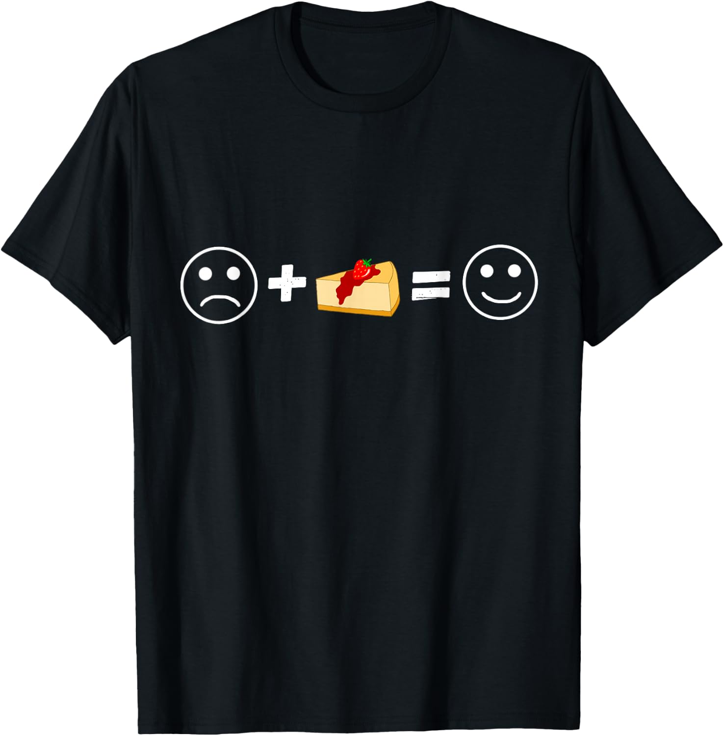 Cheesecake Dessert Lovers Cakes Cake Emotion T-Shirt - T-Shirt | Black