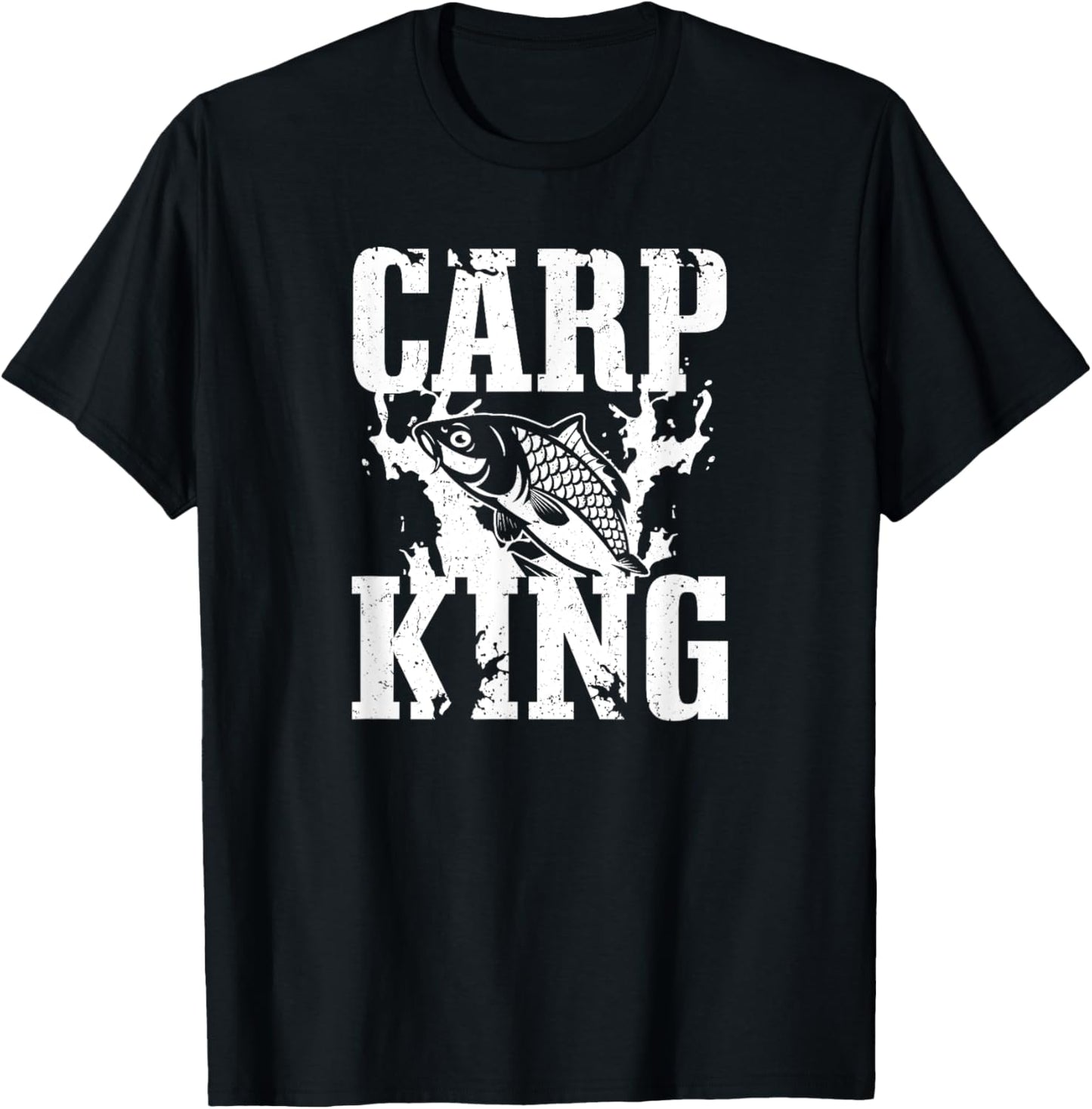 Carp King T-Shirt - T-Shirt | Black