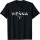 Vienna Austria Retro Vintage T-Shirt - T-Shirt | Black