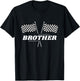 Pit Crew Brother Racing Car Family Matching Birthday Party T-Shirt - T-Shirt | Black