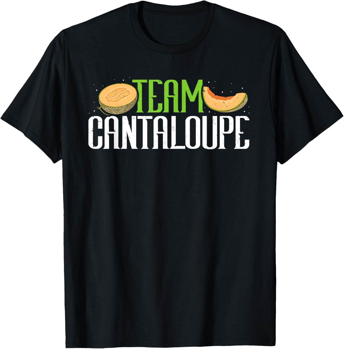 Team Cantaloupe Funny Melon Summer Fruit Lover Farmers Women T-Shirt - T-Shirt | Black