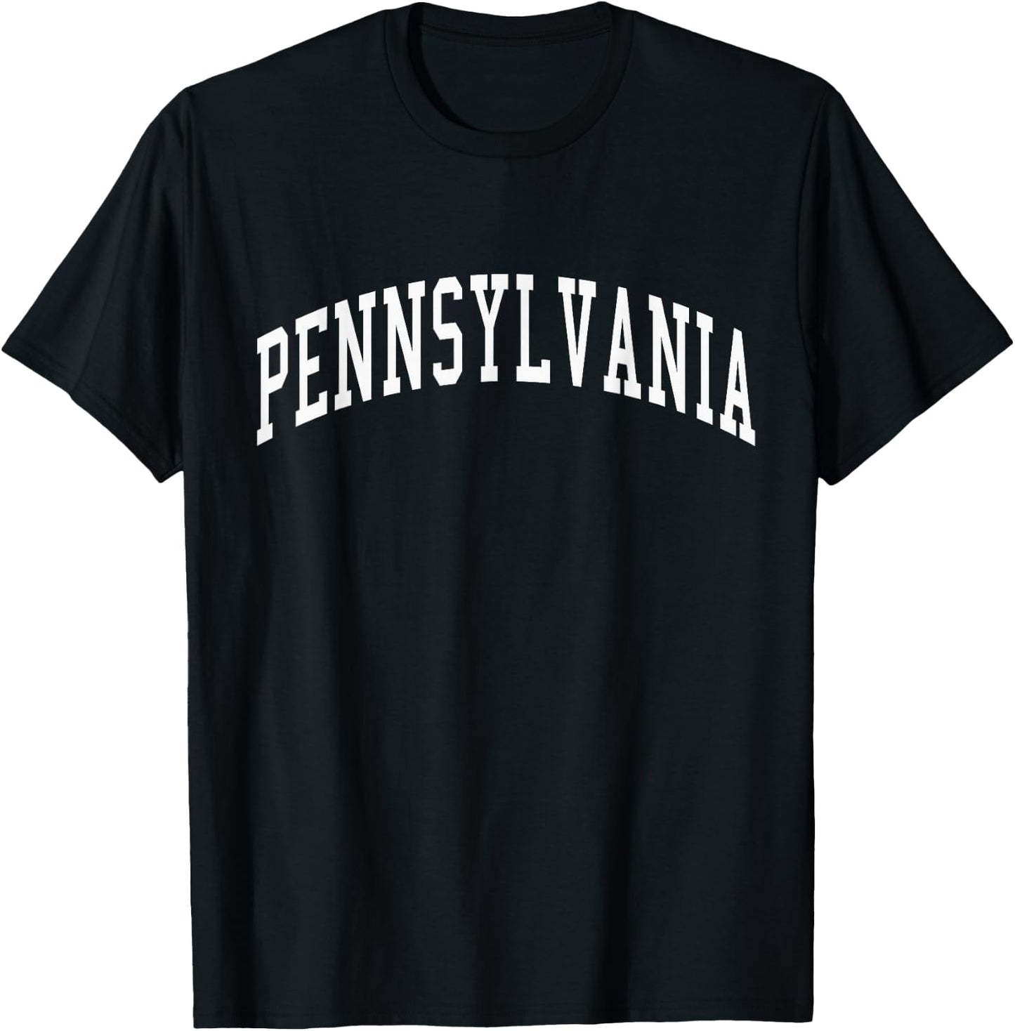 Pennsylvania - Throwback Design - Classic T-Shirt - T-Shirt | Black
