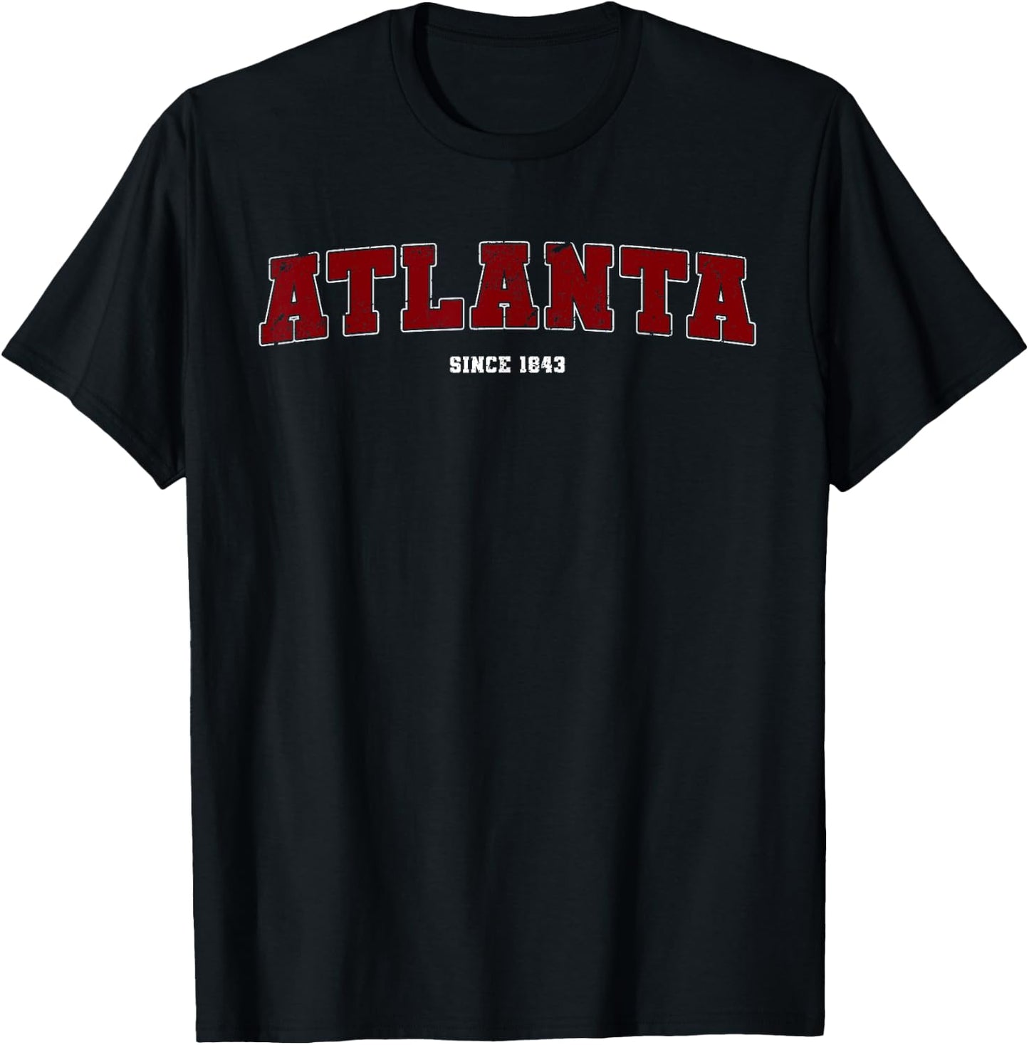 Atlanta City Design ATL Atlantan Women Men T-Shirt - T-Shirt | Black