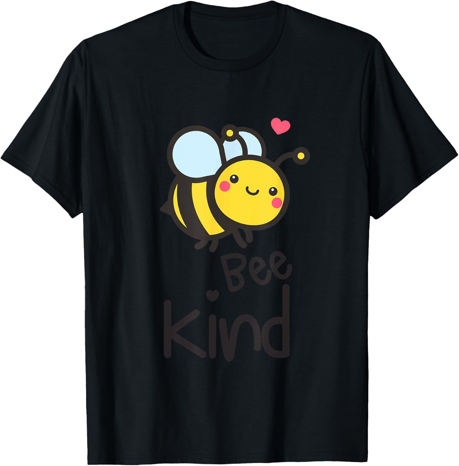 Bee Kind Bumble Bee Anti Bullying Teacher Kindness Matters Women Girls Kids T-Shirt - T-Shirt | Black