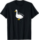 Funny Silly Goose Meme Cute Goose Aesthetic Trendy Clothing T-Shirt - T-Shirt | Black