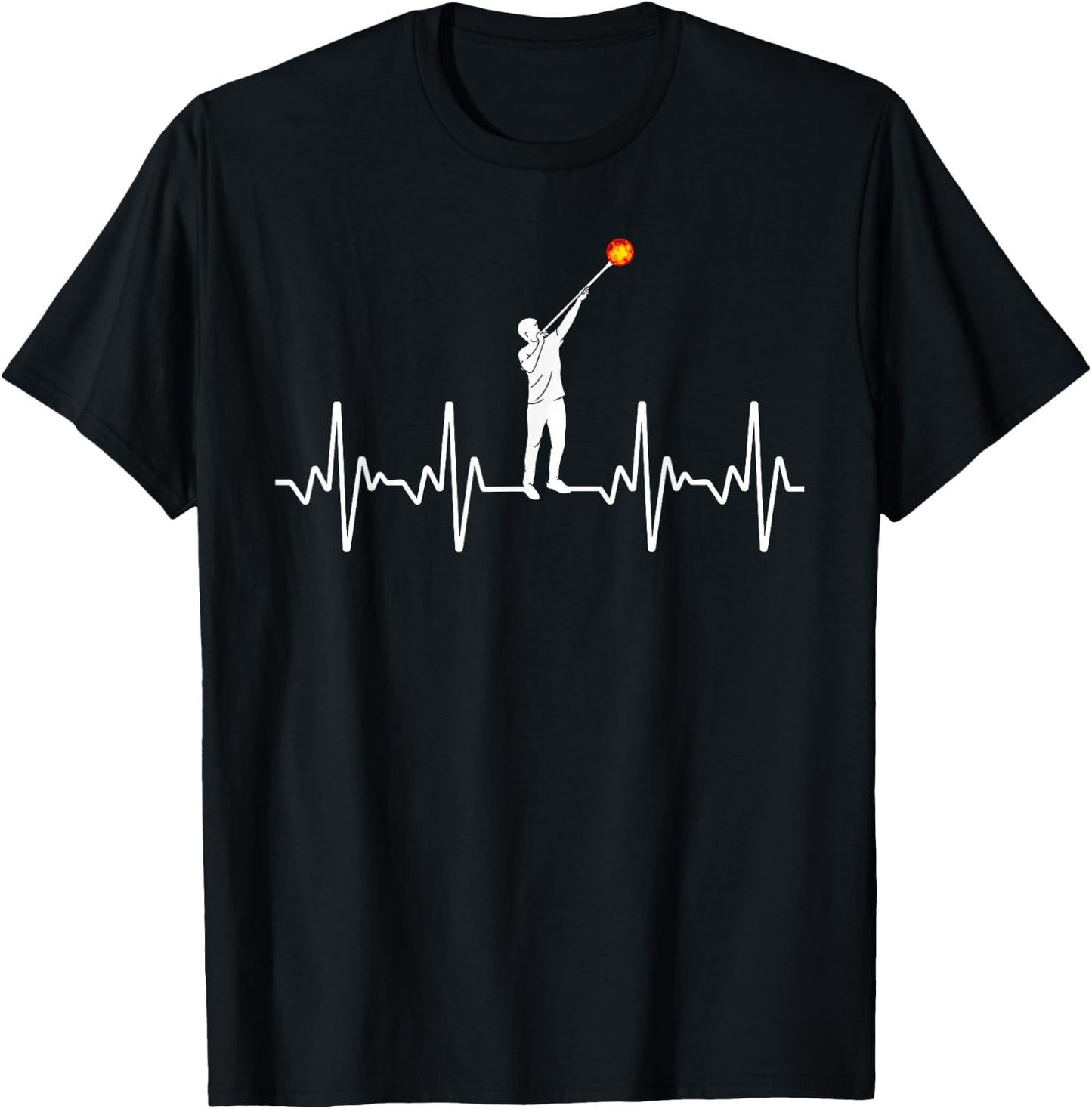 Cool Glassblowing Women Glass Blowing Glassblower T-Shirt - T-Shirt | Black