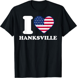 I love Hanksville I heart Hanksville T-Shirt - T-Shirt | Black
