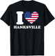 I love Hanksville I heart Hanksville T-Shirt - T-Shirt | Black
