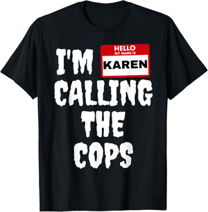 Funny Karen Halloween Costume Speak To The Manager T-Shirt - T-Shirt | Black