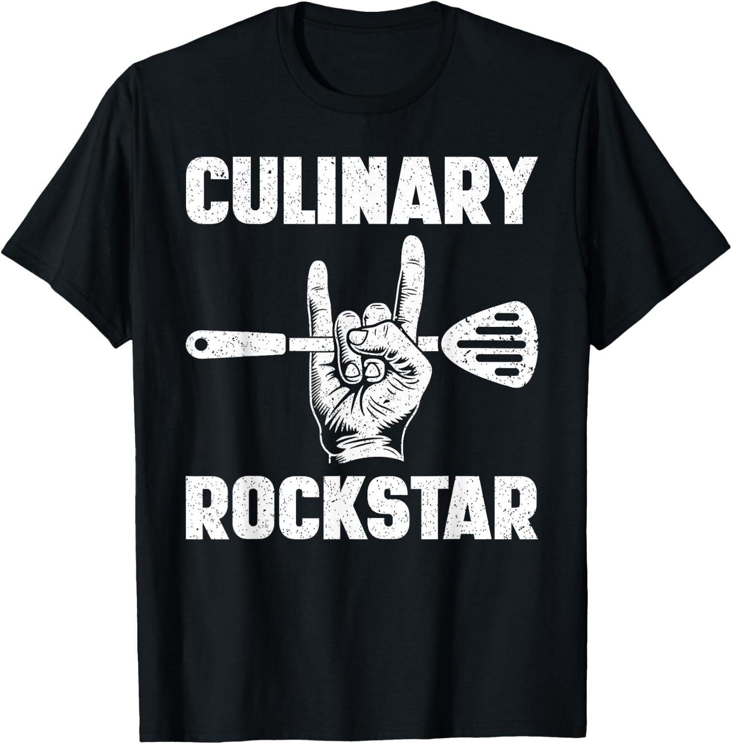 Culinary Design Women Chef Cook Culinary Lover T-Shirt - T-Shirt | Black