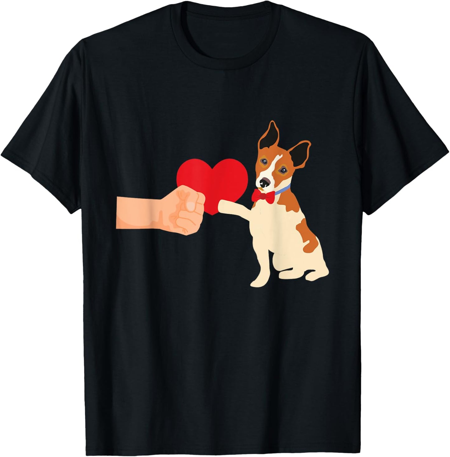 Jack Russell Terrier Love - Dog Lover Pet Owner Puppy T-Shirt - T-Shirt | Black