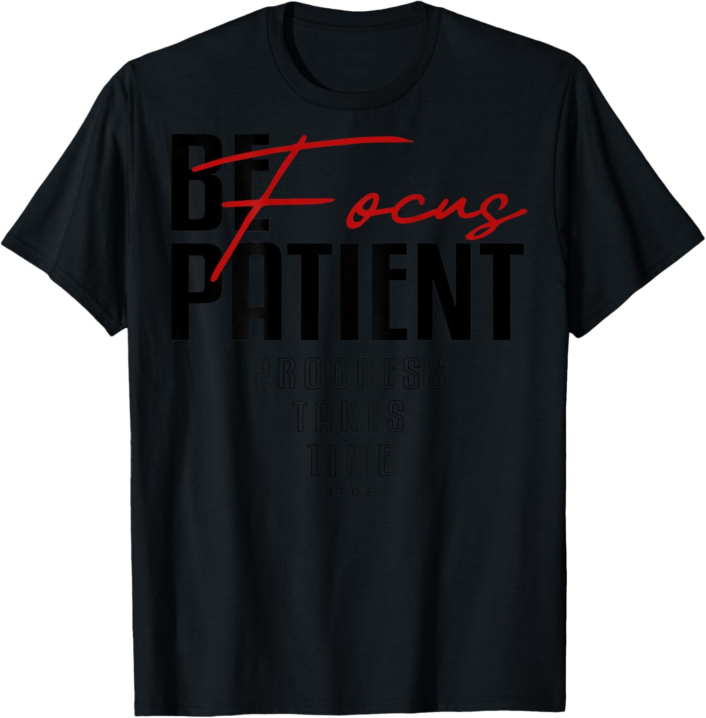 Fitness Quote Y2K Gym Training Back Print Yoga Sport Workout T-Shirt - T-Shirt | Black