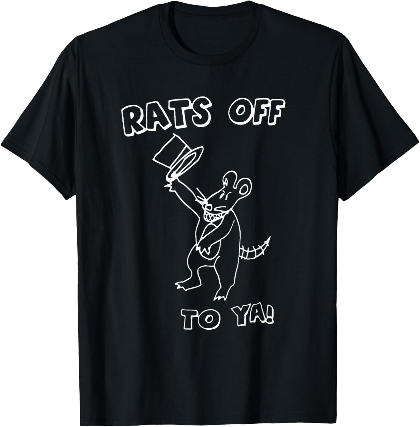 Funny Rat Off To Ya Mouse Costume T-Shirt - T-Shirt | Black