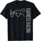 Horse Lover Sports Harness Racing T-Shirt - T-Shirt | Black