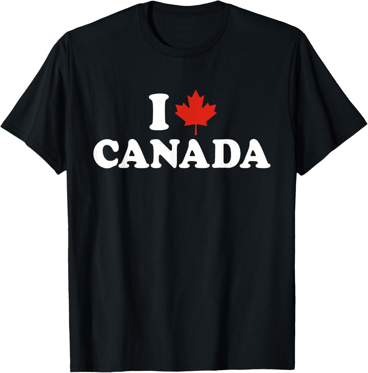 I Love Canada T-Shirt - T-Shirt | Black