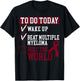 Multiple Myeloma Warrior Myeloma Cancer Awareness T-Shirt - T-Shirt | Black