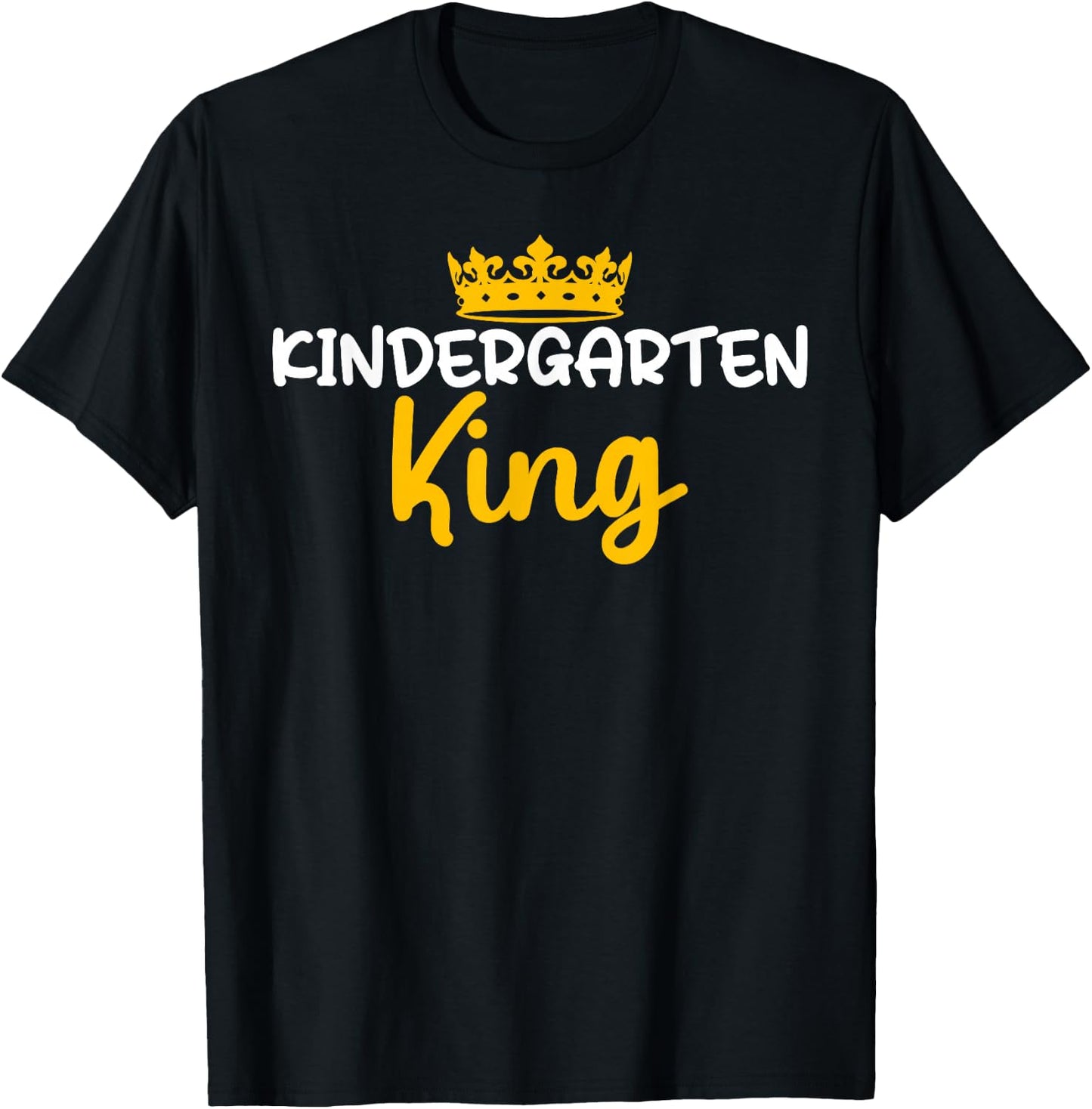 Kindergarten King T-Shirt - T-Shirt | Black