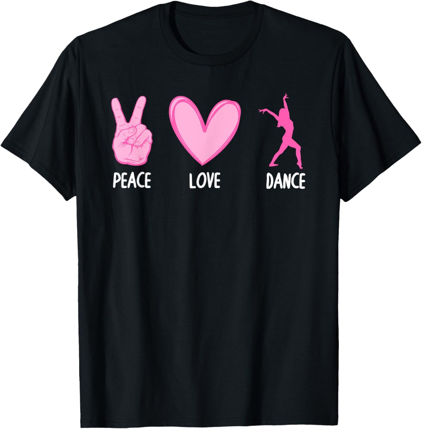 Cool Dance Girls Dancing Related Hip Hop Dancer T-Shirt - T-Shirt | Black