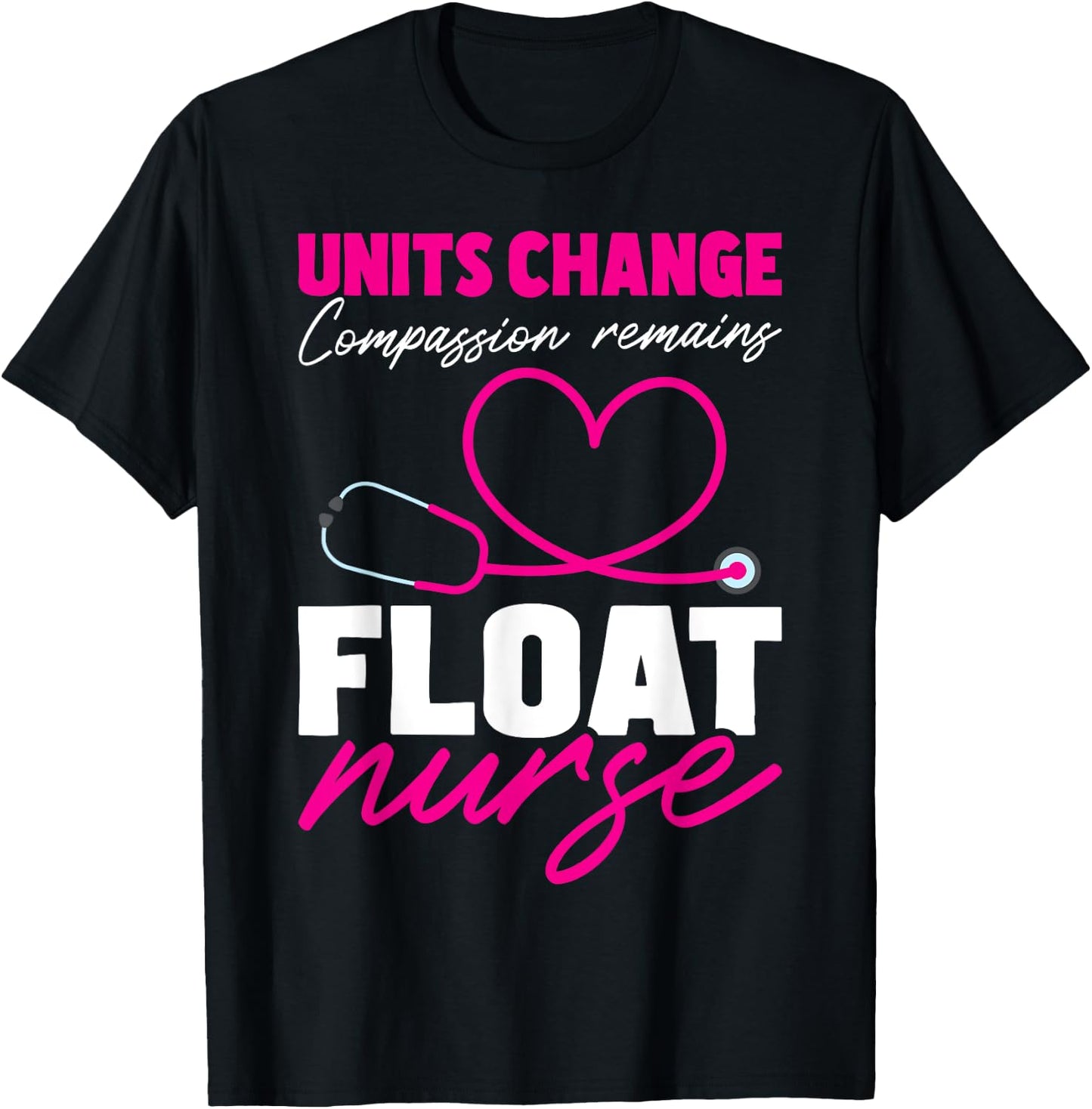 Float Nurse Appreciation T-Shirt - T-Shirt | Black