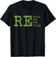 Recycle Reuse Renew Rethink Earth Day Environmental Activism T-Shirt - T-Shirt | Black