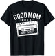 Good Mom With A Hood Playlist Cassette Gangsta Rap T-Shirt - T-Shirt | Black