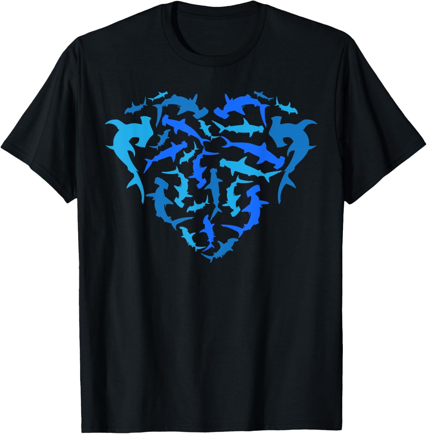 Hammerhead Shark Marine Biology Underwater Animal T-Shirt - T-Shirt | Black