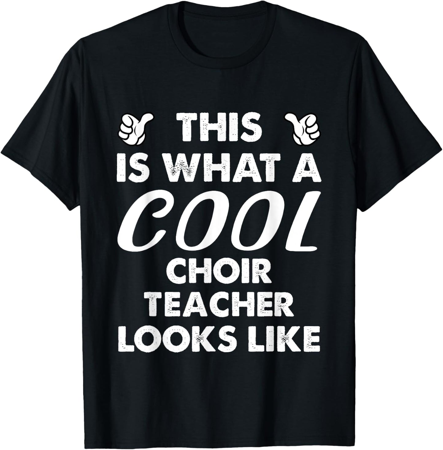 This Is What A Cool Choir Teacher Looks Like Women T-Shirt - T-Shirt | Black