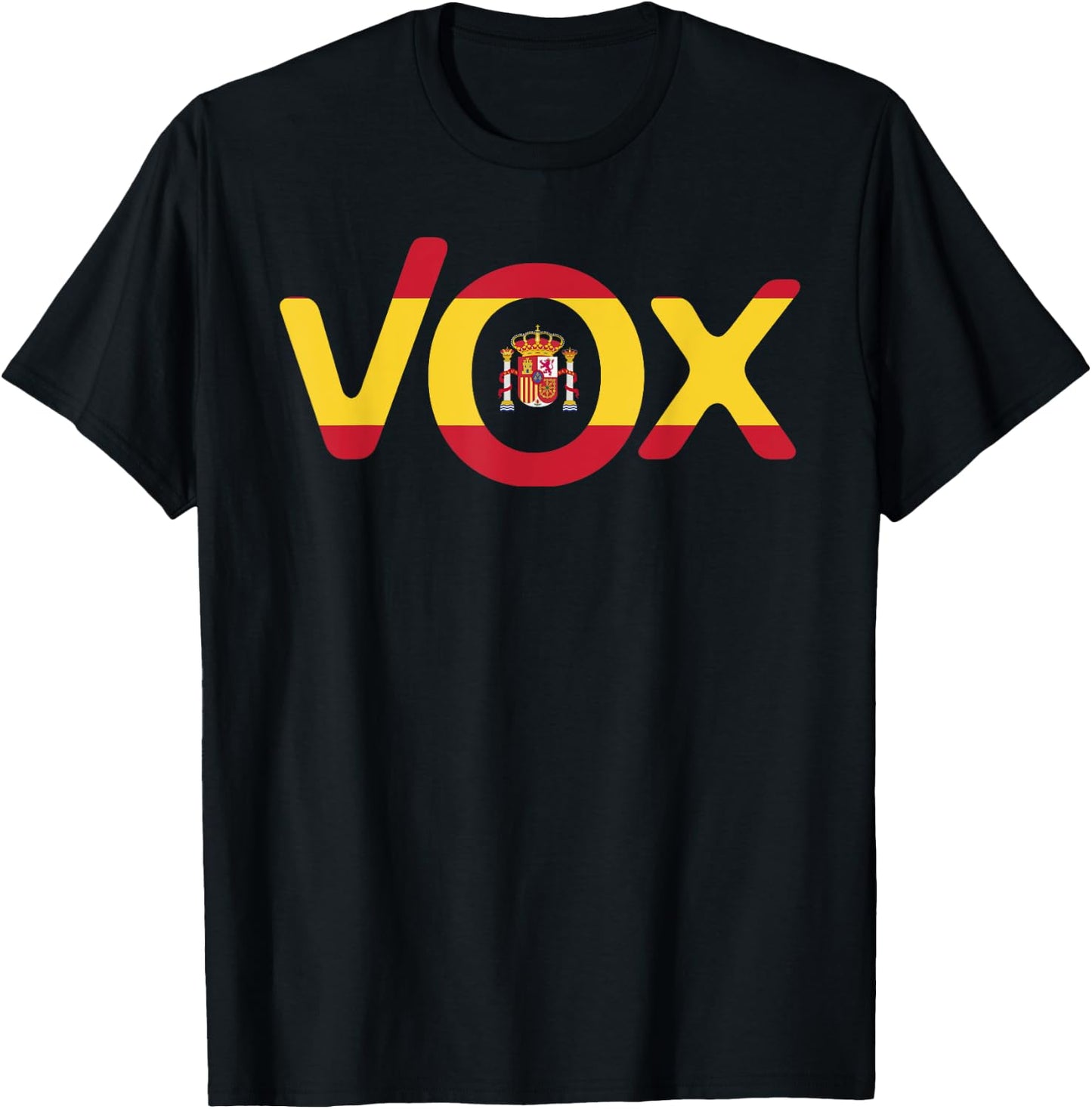 Vox Political Party Spain Viva T-Shirt - T-Shirt | Black