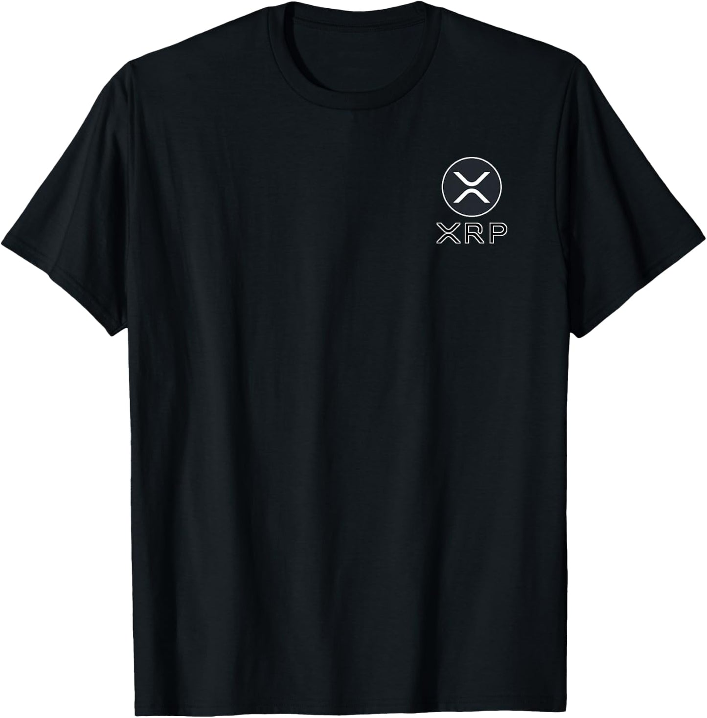 XRP Crypto Cryptocurrency Pocket Logo Classic T-Shirt - T-Shirt | Black