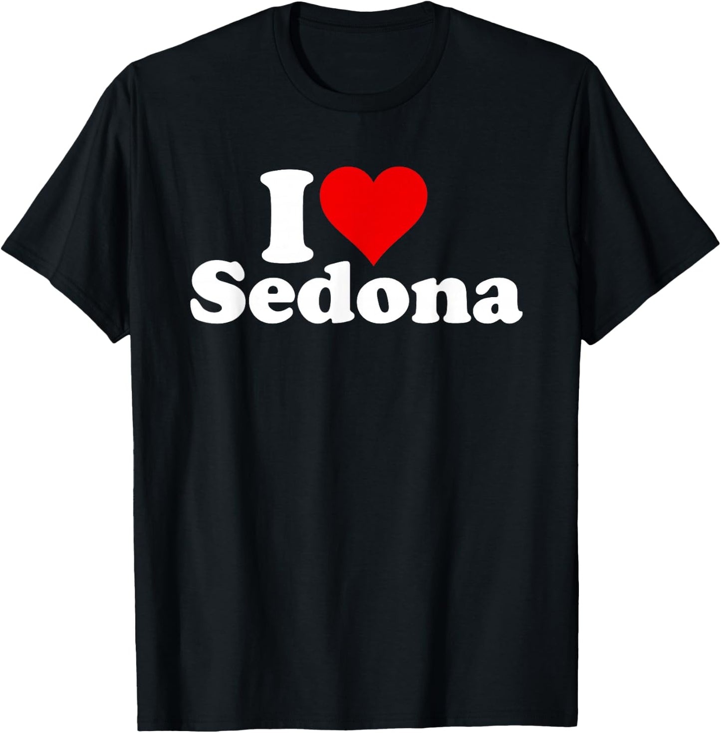 I Love Heart Sedona Arizona T-Shirt - T-Shirt | Black