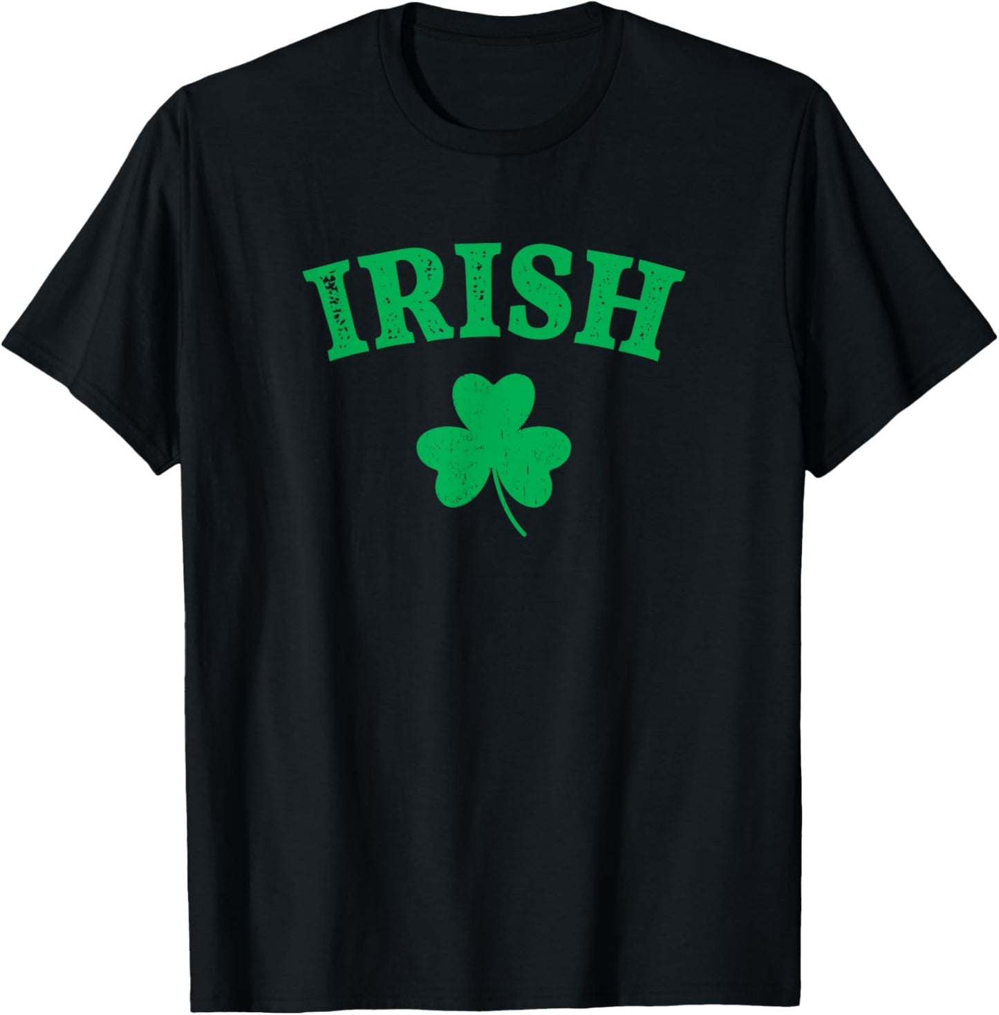 St. Patricks Day Vintage Irish - Men's Black Small Classic Fit Short Sleeve T-Shirt - T-Shirt | Black