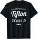 Tifton Georgia Retro Vintage Souvenir GA Tifton T-Shirt - T-Shirt | Black