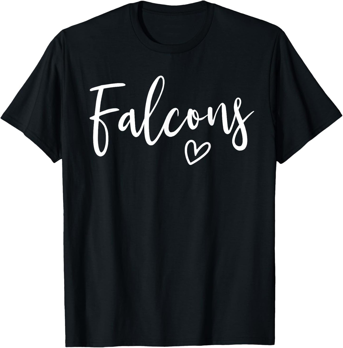 Falcons High School Falcons Sports Team Women's Falcons T-Shirt - T-Shirt | Black