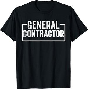 General Contractor T-Shirt - T-Shirt | Black