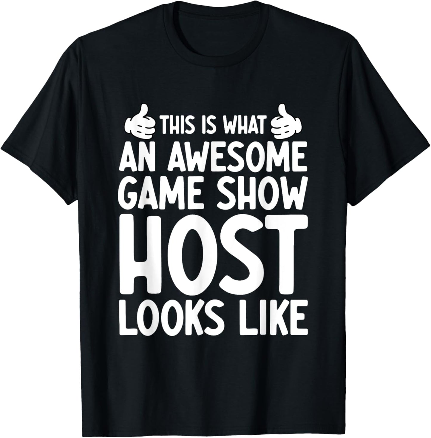 Board Game Lover Trivia Game Night Funny Game Show Host T-Shirt - T-Shirt | Black