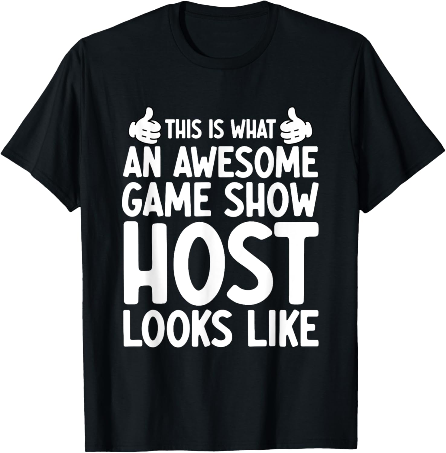 Board Game Lover Trivia Game Night Funny Game Show Host T-Shirt - T-Shirt | Black