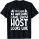 Board Game Lover Trivia Game Night Funny Game Show Host T-Shirt - T-Shirt | Black