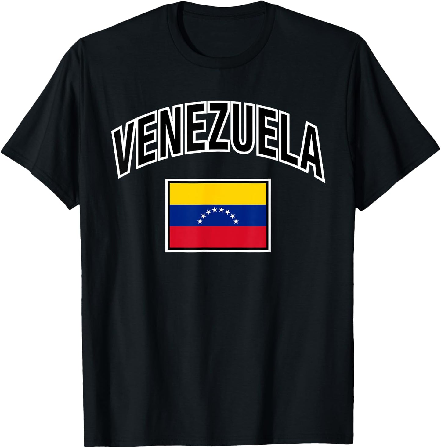 Venezuela Flag Proud Venezuelan T-Shirt - T-Shirt | Black