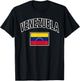 Venezuela Flag Proud Venezuelan T-Shirt - T-Shirt | Black
