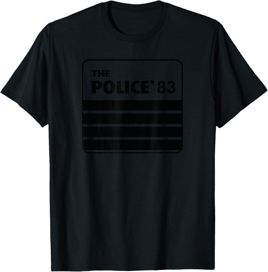 Official The Police Rock Music Band Boys 83 T-Shirt - T-Shirt | Black