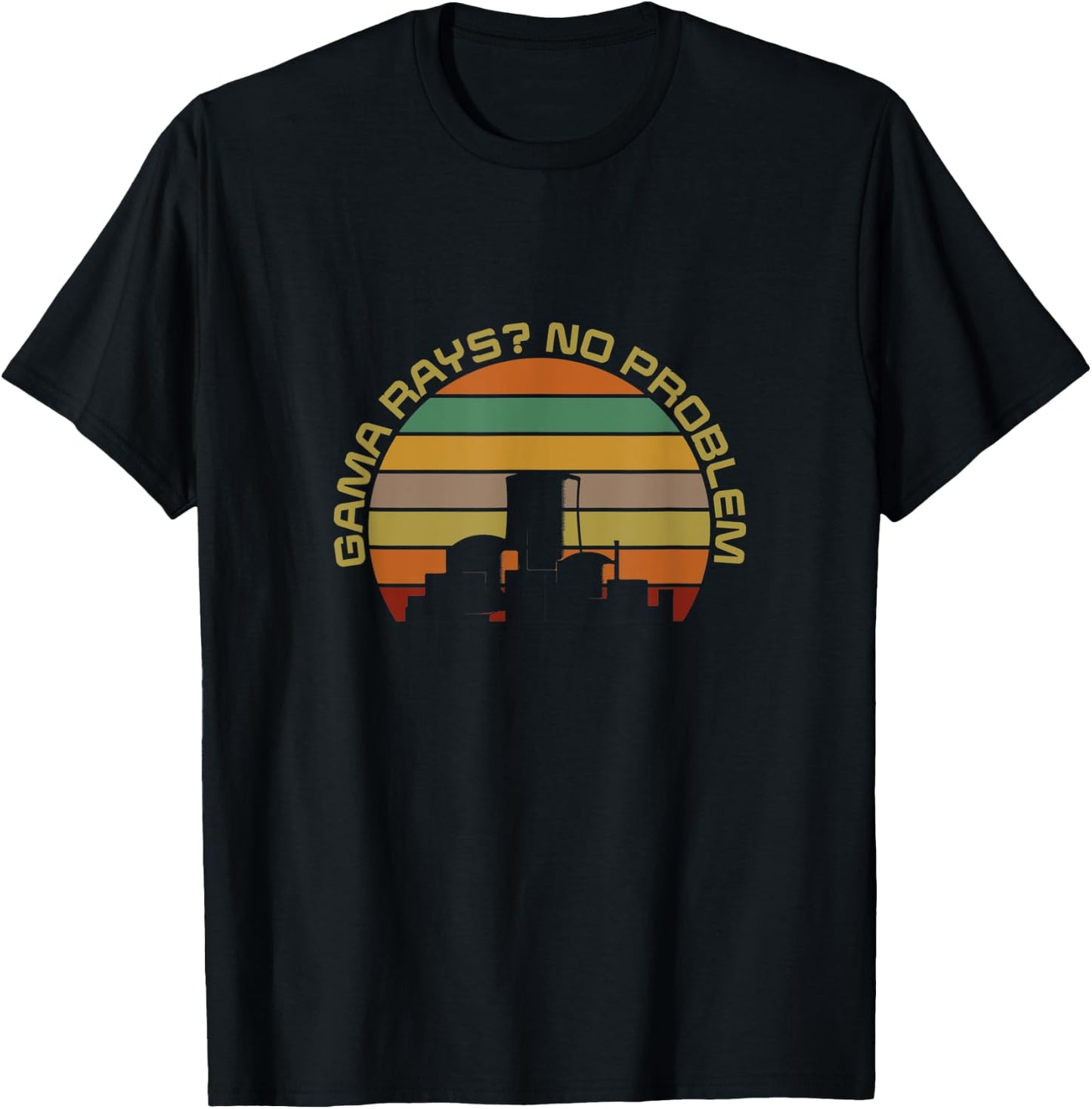 Vintage Proud Engineer Nuclear Gamma Rays No Problem T-Shirt - T-Shirt | Black