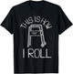 Bionic Knee Replacement Surgery Recovery - Walking Aid T-Shirt - T-Shirt | Black
