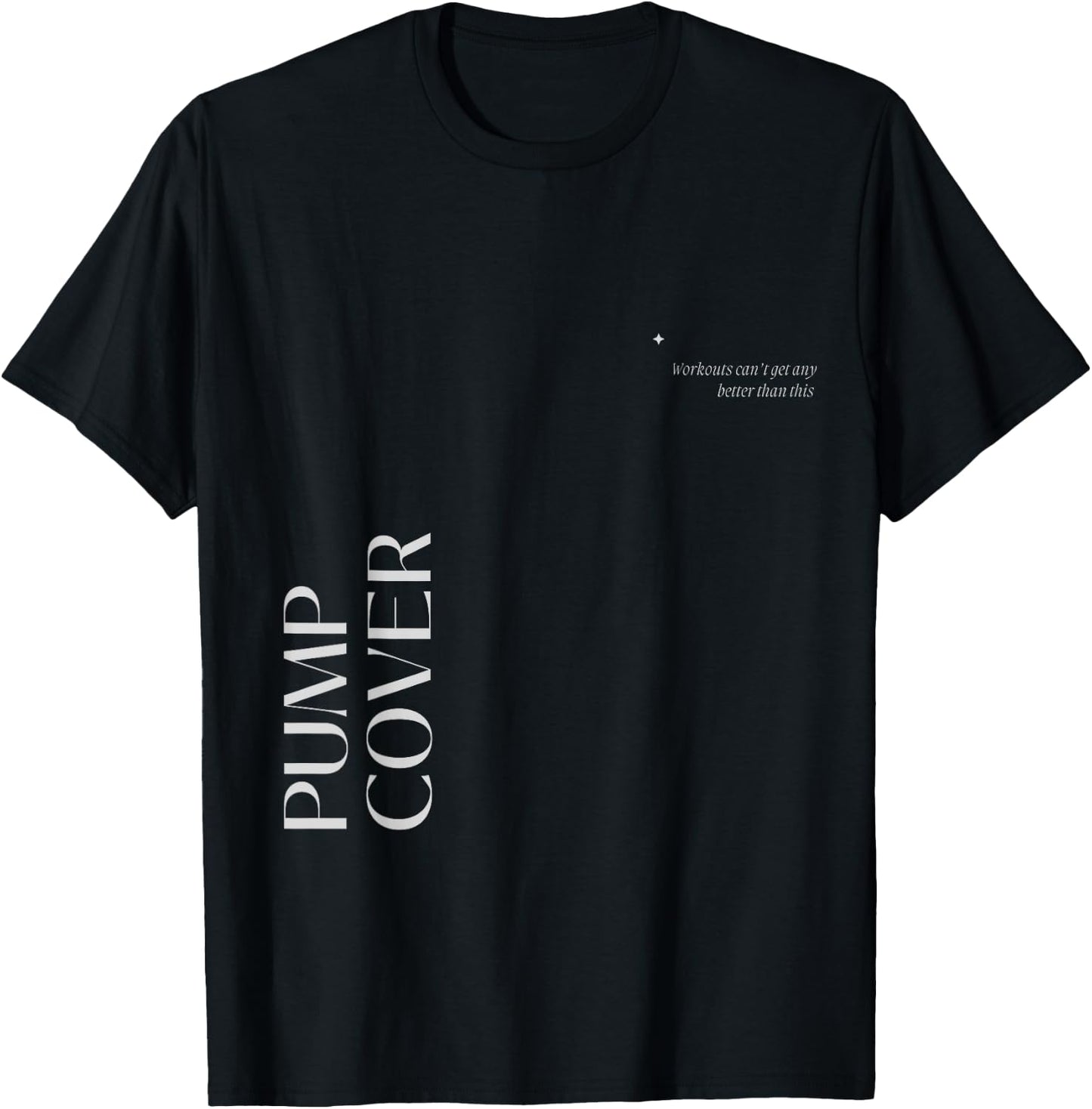 Gym pump cover Oversized Workout T-Shirt - T-Shirt | Black