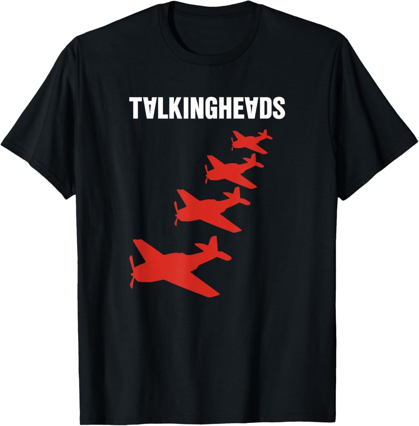 Talking Heads Four Planes T-Shirt - T-Shirt | Black