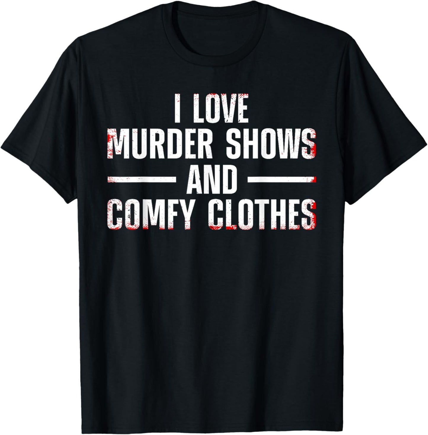 Funny Murder Show Art Women Morbid Spy Investigator T-Shirt - T-Shirt | Black